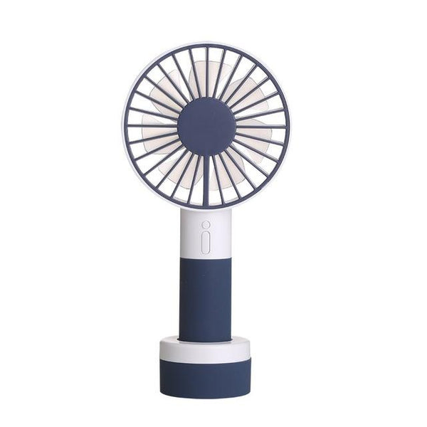 Mini electric fan; small hand-held fan; USB night light fan
