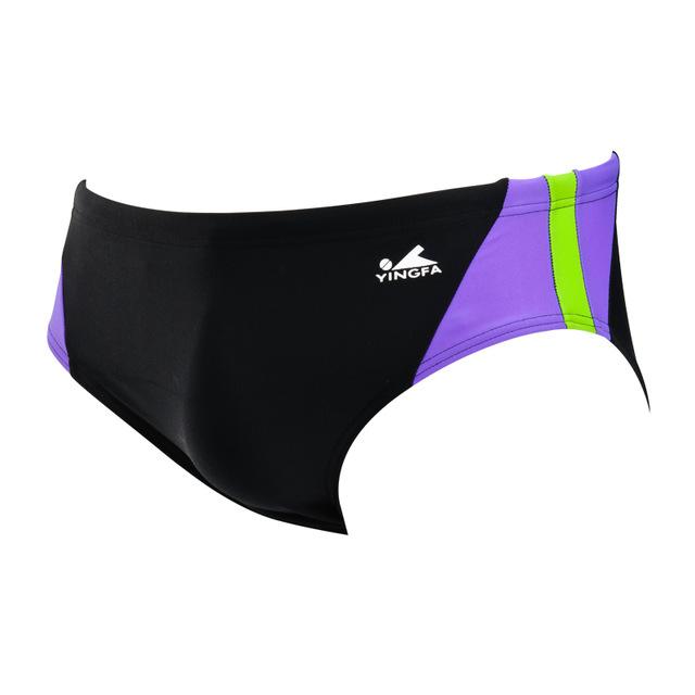Yingfa 9706 Men Professional Swim Triangle Pant men training swimming trunks Jammers shorts men swimwear tight pants Swim Briefs