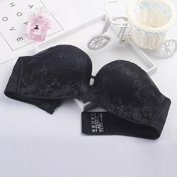 Sexy Strapless Bras For Women Seamless Lingerie Invisible Bra Push Up Brassiere Backless Bralette Underwear Wedding Dress #D