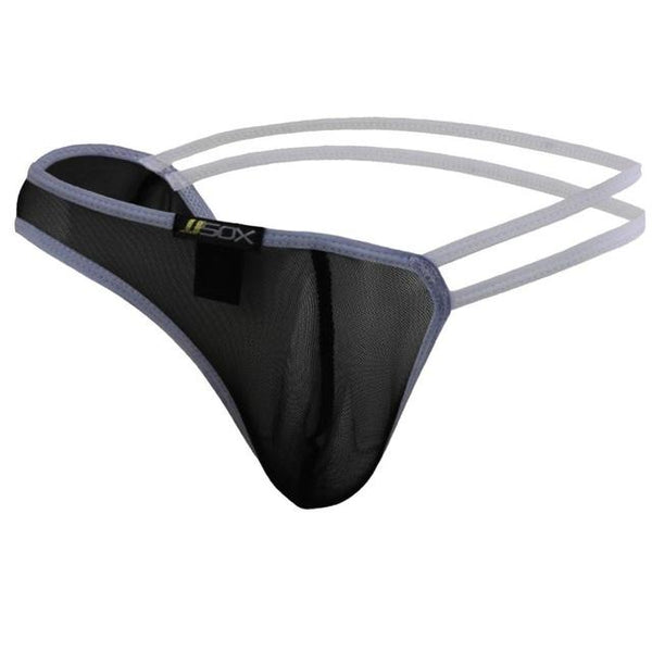 Swimwear Mens Swimsuit Gay Underwear See Through Swimming Trunks G-string Thong Underpants Men Swim briefs Male Thong Panties