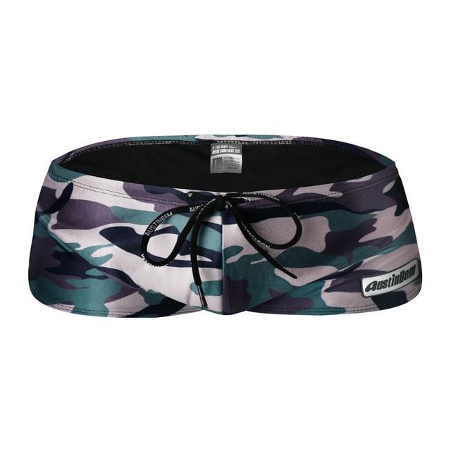 Men Swimwear Natatorium Swimming Trunks Sexy Swimsuit Camouflage Beach Wear Male Swim Pool Home Leisure Shorts Boxers