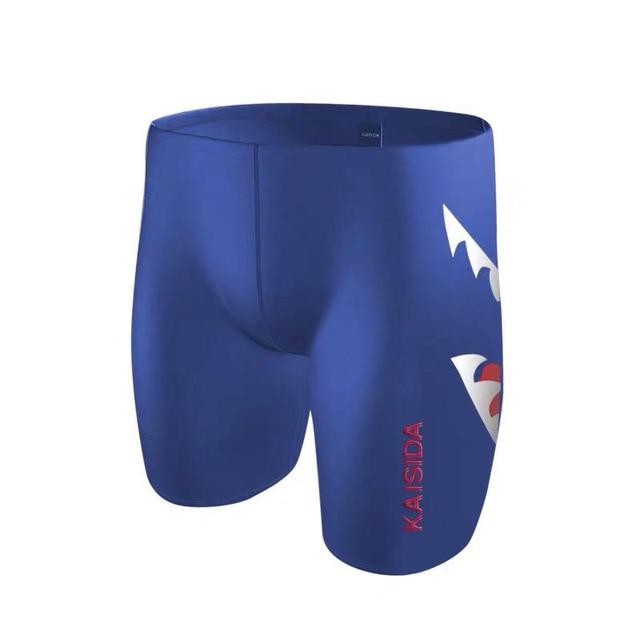 LEBESI 2019 New Waterproof Men's Swimming Trunks Print Shark Fifth Pants Swimsuit Plus Size Man Swimwear Surf Board Beachwear
