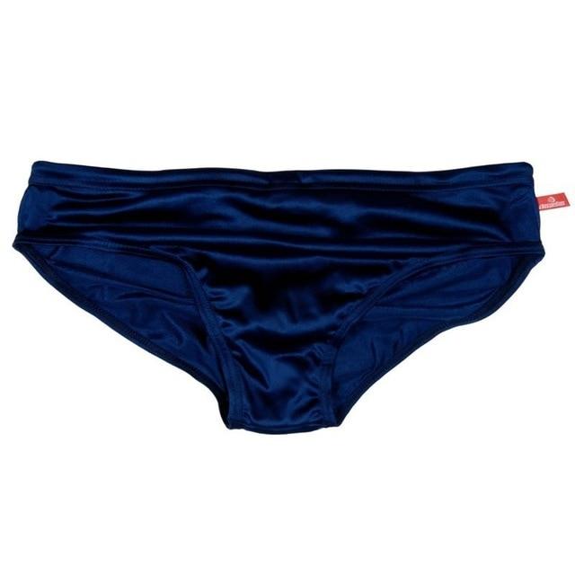 Sexy Low Waist Men Swimsuit Solid Blue Black Red White Swimwear Man Breathable Beachwear Male Slim Fit Elastic Swim Briefs S-XL