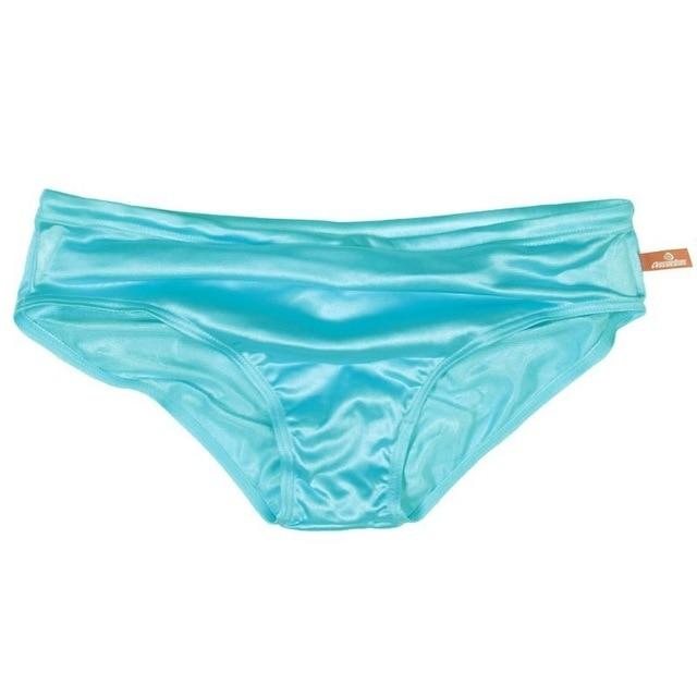 Sexy Low Waist Men Swimsuit Solid Blue Black Red White Swimwear Man Breathable Beachwear Male Slim Fit Elastic Swim Briefs S-XL