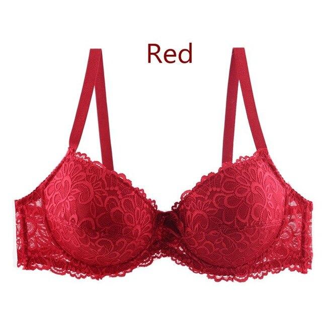 PariFairy Floral Lace Cover Cotton Lined Bra Sexy Bh Push Up Underwear Women Sheer Bras Female Brassiere Lingerie