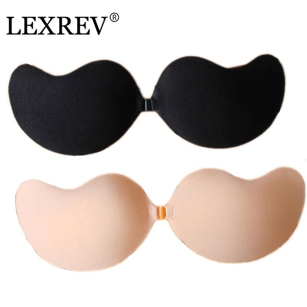 Fly Bra Strapless Silicone Push Up Invisible Bra Self Adhesive Backless Bralette Crop Top Plus Size Bra Nipple Cover Pastie