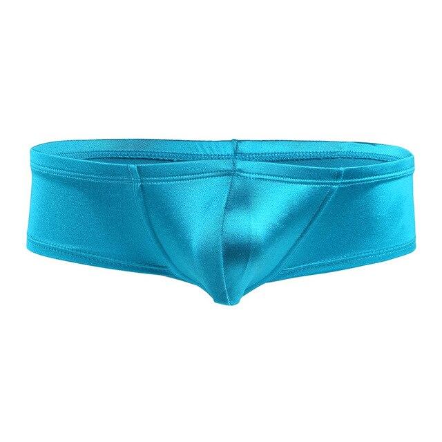 Swimwear Men Bikini Swimsuit Lingerie Wetlook Bulge Pouch Panties for Swimming Low Rise Bikini Briefs Male Underwear Beachwear