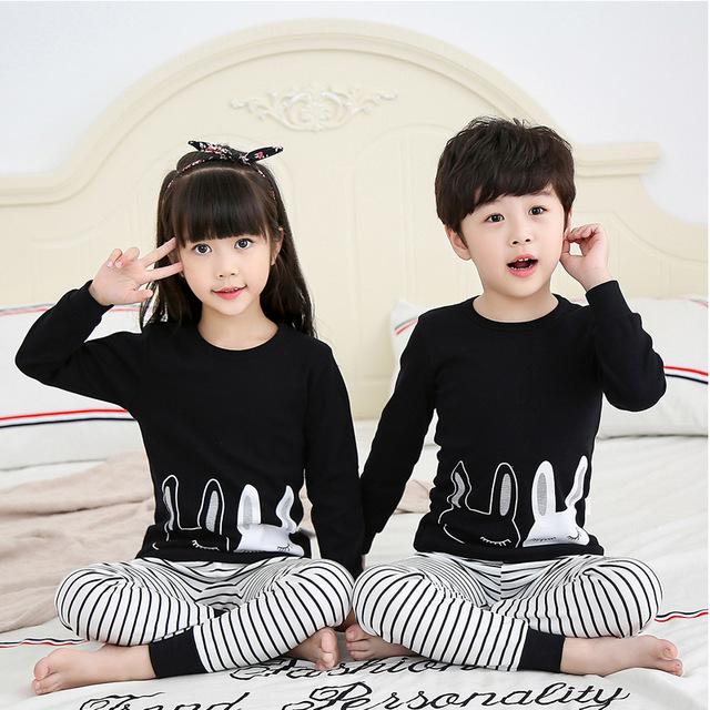 Kids Clothes Big Boys Girls Pajamas Unicorn Pyjamas Kids Sleepwear Cotton Toddler Nightwear Cartoon pijamas enfant Baby pajamas