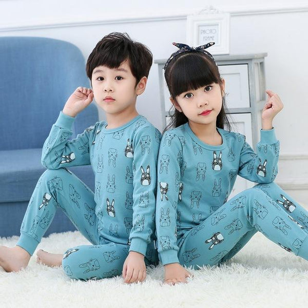 Kids Clothes Big Boys Girls Pajamas Unicorn Pyjamas Kids Sleepwear Cotton Toddler Nightwear Cartoon pijamas enfant Baby pajamas