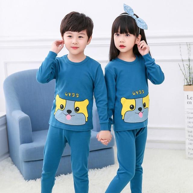 Kids Clothes Big Boys Girls Pajamas Unicorn Pyjamas Kids Sleepwear Cotton Toddler Nightwear Cartoon pijamas enfant Baby pajamas