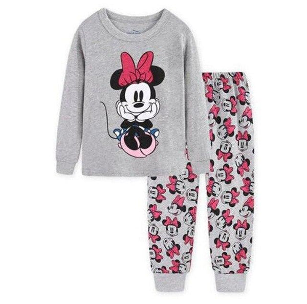 New Children Pajamas Set Kids Baby Girl Boys Cartoon Casual Pijamas Kids long sleeve Pyjamas Sleepwear Nightgown