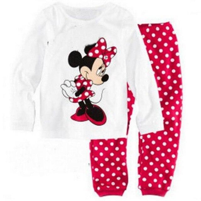 New Children Pajamas Set Kids Baby Girl Boys Cartoon Casual Pijamas Kids long sleeve Pyjamas Sleepwear Nightgown