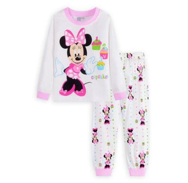 New Children Pajamas Set Kids Baby Girl Boys Cartoon Casual Pijamas Kids long sleeve Pyjamas Sleepwear Nightgown