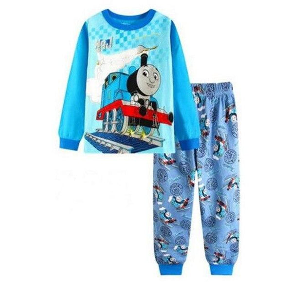 New Children Pajamas Set Kids Baby Girl Boys Cartoon Casual Pijamas Kids long sleeve Pyjamas Sleepwear Nightgown