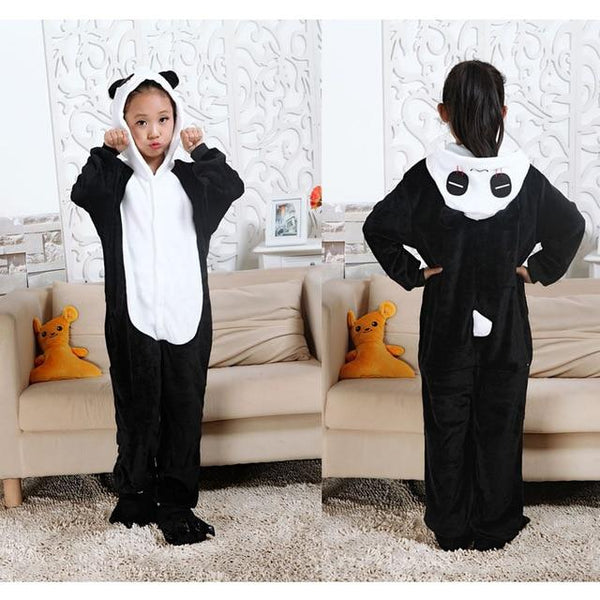 children kigurumi cartoon stitch pijamas kids boys girls sleepwear animal pajamas panda pyjamas for baby blanket pijamas infanti