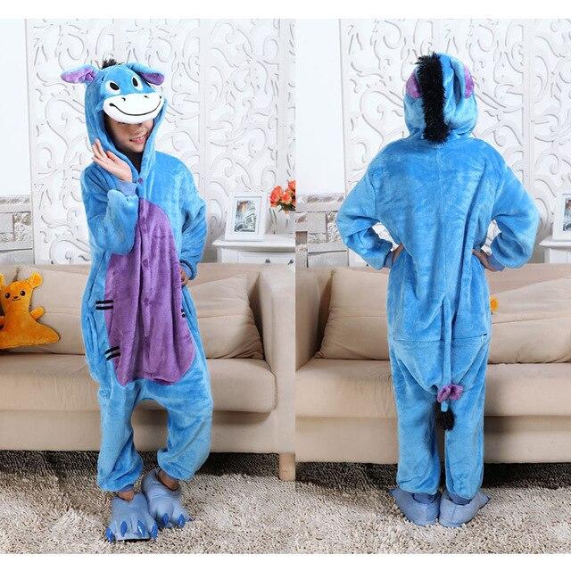 children kigurumi cartoon stitch pijamas kids boys girls sleepwear animal pajamas panda pyjamas for baby blanket pijamas infanti