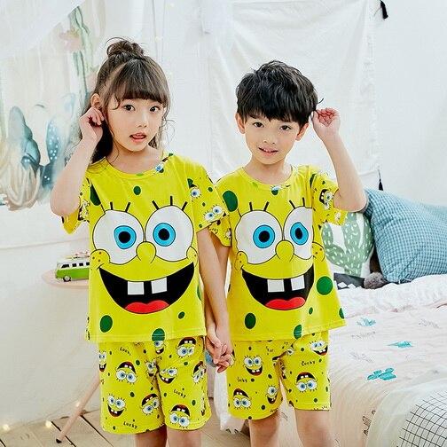 Children Clothing Summer pyjamas Girls Baby Pajamas Cotton Princess Nightgown Kids Home Cltohing Girl Sleepwear XIN507