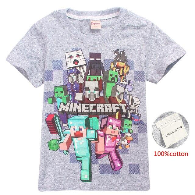 Boy pajamas children Minecraft pajamas suit children's clothing set cartoon pajamas children spring and autumn pajamas