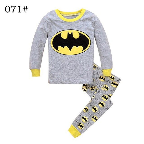 New Boys Clothing Set Spiderman Cotton Kids Clothes Long Sleeve Toddler Pyjamas Sleepwear Kids Girl Homem Aranha Vetement Garcon
