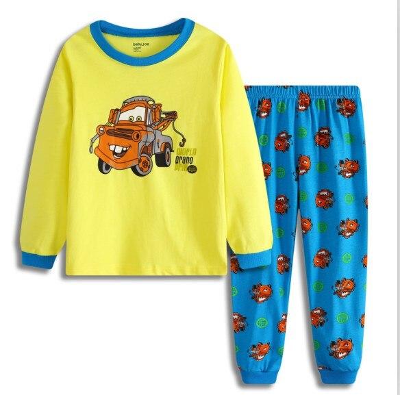 winter&autumn underwear set toddler boy pajamas set cotton boys pyjamas long sleeve pijamas set kids pyjama nightclothes P15