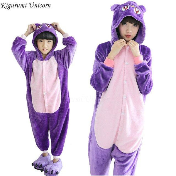 Kigurumi Unicorn Pajamas For Boys Girls Women Men  Pajamas Sets Onesie Adults Animal Panda Stitch Sleepwear Cosplay Pyjamas Kids