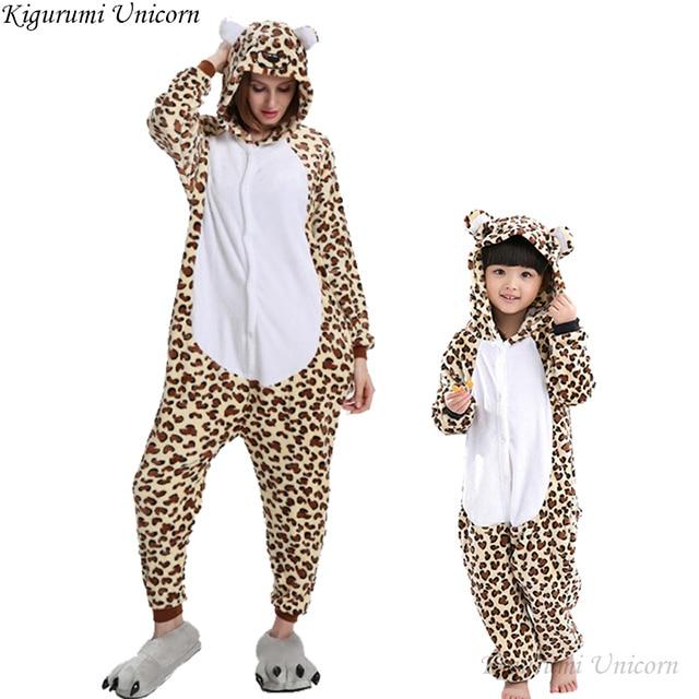 Kigurumi Unicorn Pajamas For Boys Girls Women Men  Pajamas Sets Onesie Adults Animal Panda Stitch Sleepwear Cosplay Pyjamas Kids