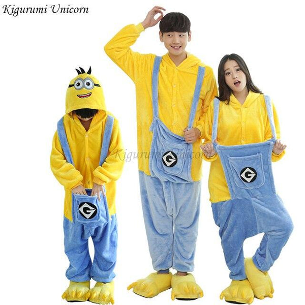 Kigurumi Unicorn Pajamas For Boys Girls Women Men  Pajamas Sets Onesie Adults Animal Panda Stitch Sleepwear Cosplay Pyjamas Kids