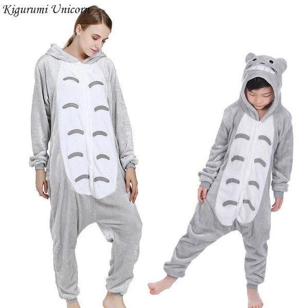 Kigurumi Unicorn Pajamas For Boys Girls Women Men  Pajamas Sets Onesie Adults Animal Panda Stitch Sleepwear Cosplay Pyjamas Kids