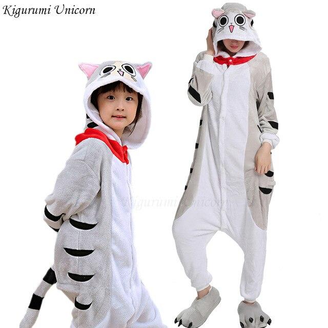 Kigurumi Unicorn Pajamas For Boys Girls Women Men  Pajamas Sets Onesie Adults Animal Panda Stitch Sleepwear Cosplay Pyjamas Kids
