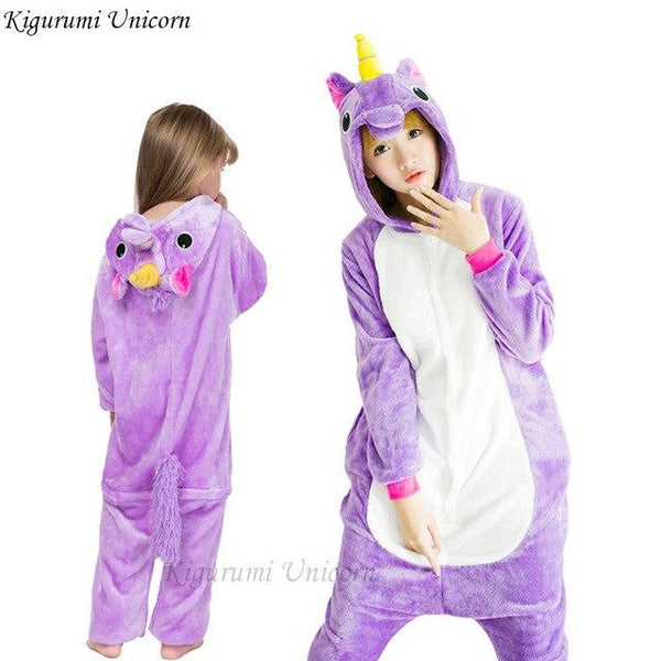 Kigurumi Unicorn Pajamas For Boys Girls Women Men  Pajamas Sets Onesie Adults Animal Panda Stitch Sleepwear Cosplay Pyjamas Kids