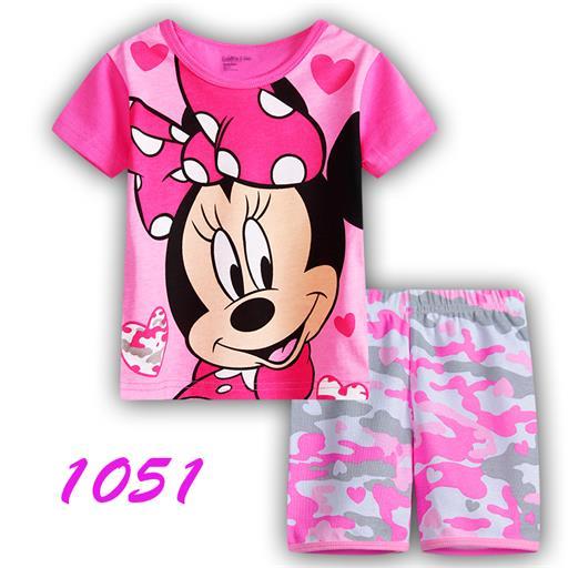 2019 Summer Baby Sleepwear Boys  Pajamas Children Pyjamas Girls Cartoon Pajamas Kids Clothing Set