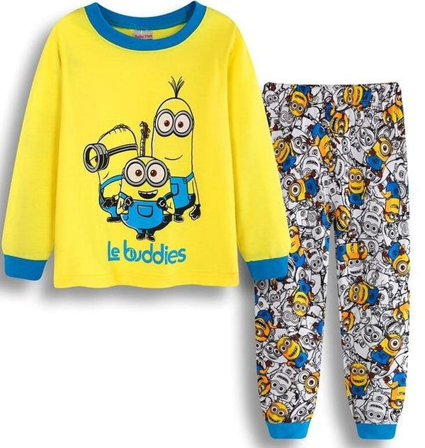 Children Pajamas Set Sleepwear Pyjamas Kids Boys Christmas underwear Suit Baby Girls Pajamas Cotton Nightgown Nightwear HYL21