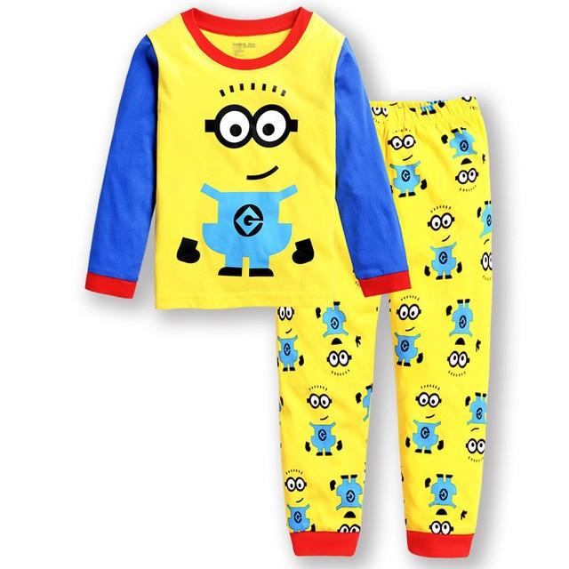 Children Pajamas Set Sleepwear Pyjamas Kids Boys Christmas underwear Suit Baby Girls Pajamas Cotton Nightgown Nightwear HYL21