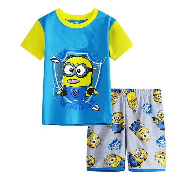 Children Pajamas Set Sleepwear Pyjamas Kids Boys Christmas underwear Suit Baby Girls Pajamas Cotton Nightgown Nightwear HYL21