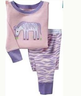 Baby Girls Summer Long Sleeve Cotton Pajamas Sets Kids Pijamas Infantil Baby Nightgowns Sleepwear roupas infantis menina