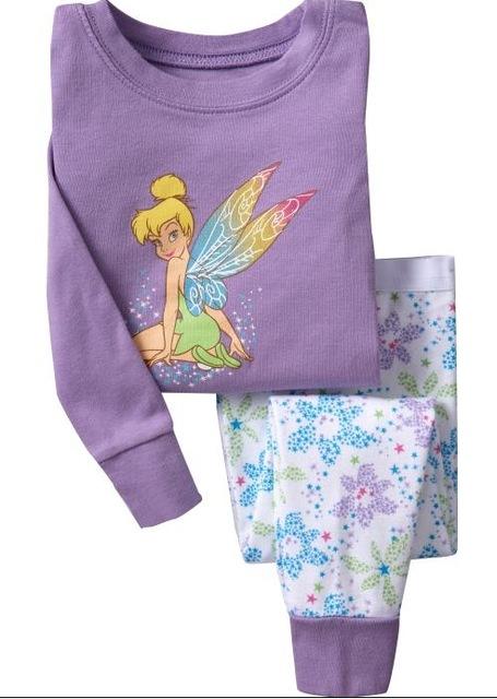 Baby Girls Summer Long Sleeve Cotton Pajamas Sets Kids Pijamas Infantil Baby Nightgowns Sleepwear roupas infantis menina