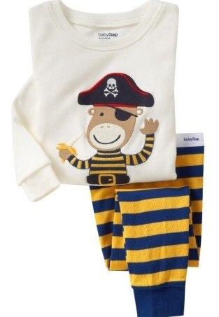 Baby Girls Summer Long Sleeve Cotton Pajamas Sets Kids Pijamas Infantil Baby Nightgowns Sleepwear roupas infantis menina