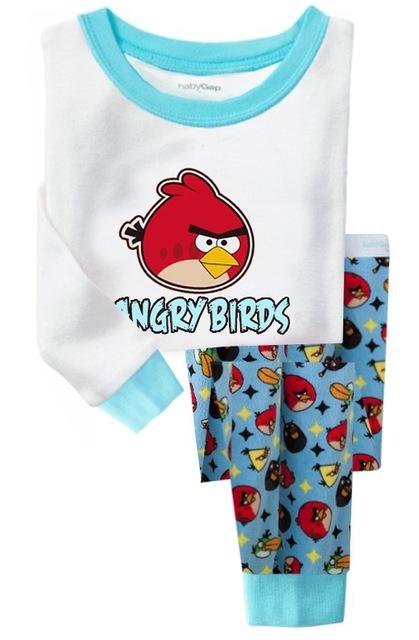 Baby Girls Summer Long Sleeve Cotton Pajamas Sets Kids Pijamas Infantil Baby Nightgowns Sleepwear roupas infantis menina