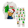 100 Cotton Full Sleeve Hero Cartoon Sleepwear Baby Nightwear Children Pajamas Sets Pijamas Unicornio Boys Clothes Girls PJS
