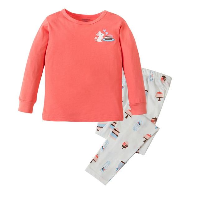 100 Cotton Full Sleeve Hero Cartoon Sleepwear Baby Nightwear Children Pajamas Sets Pijamas Unicornio Boys Clothes Girls PJS