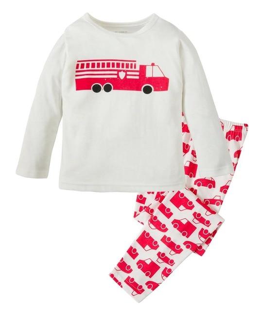 100 Cotton Full Sleeve Hero Cartoon Sleepwear Baby Nightwear Children Pajamas Sets Pijamas Unicornio Boys Clothes Girls PJS