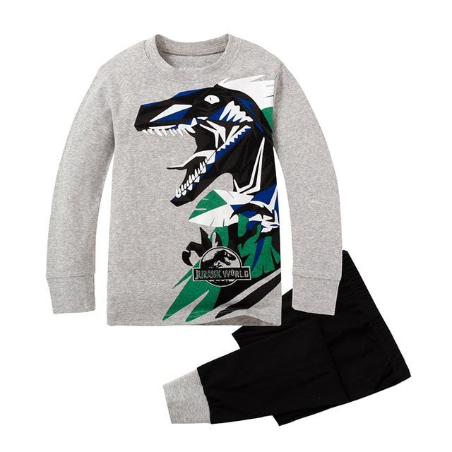 100 Cotton Full Sleeve Hero Cartoon Sleepwear Baby Nightwear Children Pajamas Sets Pijamas Unicornio Boys Clothes Girls PJS