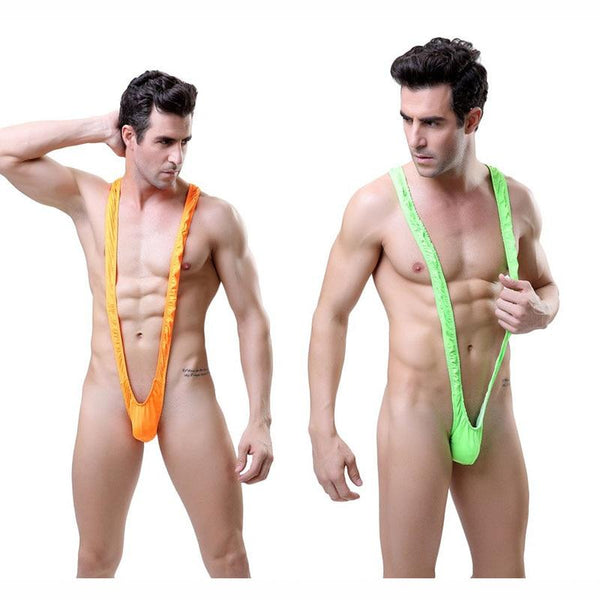 Sexy Siamese Men's Swimwear  Beach Board shorts trunks V shape Thong Swimsuits Bathing Suits Men Swimming Boxer Surf Wear Gay