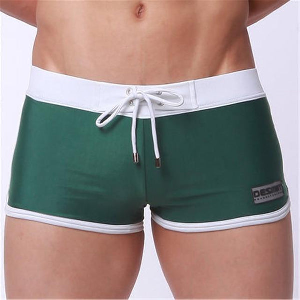2016 New Men's Swimwear Sexy High Quality Men's Swimming Trunks Men's Beachwear Sexy Swimsuit for Men Brand Desmiit Sunga Briefs