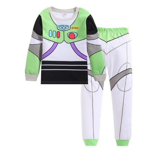 New Children Pajamas Set Kids Baby Girl Boys Cartoon Casual Pijamas Kids long sleeve Pyjamas Sleepwear Nightgown