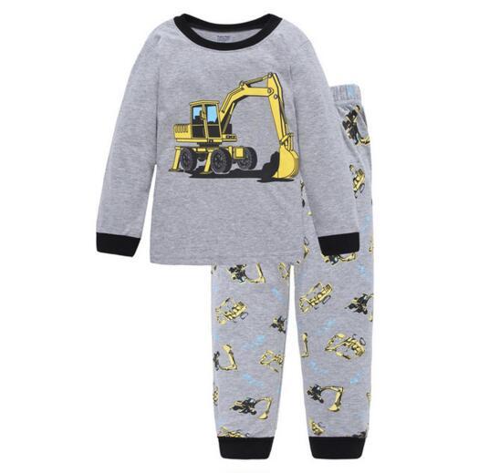 New Children Pajamas Set Kids Baby Girl Boys Cartoon Casual Pijamas Kids long sleeve Pyjamas Sleepwear Nightgown
