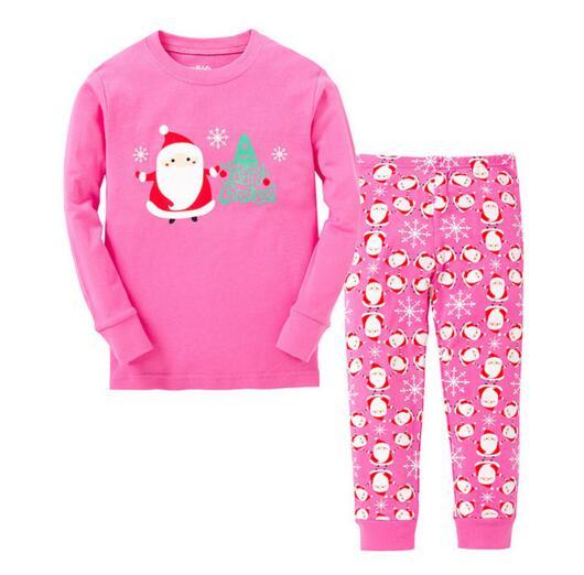 New Children Pajamas Set Kids Baby Girl Boys Cartoon Casual Pijamas Kids long sleeve Pyjamas Sleepwear Nightgown
