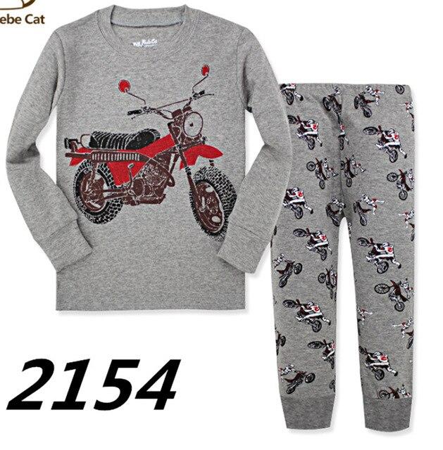 New Children Pajamas Set Kids Baby Girl Boys Cartoon Casual Pijamas Kids long sleeve Pyjamas Sleepwear Nightgown