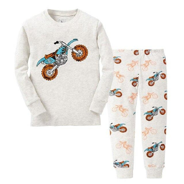 Cute Sheep Children Pajamas Sets Kids Sleepwear suit Sleeved T-Shirts Trousers Boy clothes Pj's Infant pijama Fashion Tops Pant