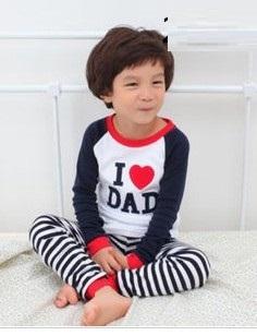 Cute Sheep Children Pajamas Sets Kids Sleepwear suit Sleeved T-Shirts Trousers Boy clothes Pj's Infant pijama Fashion Tops Pant